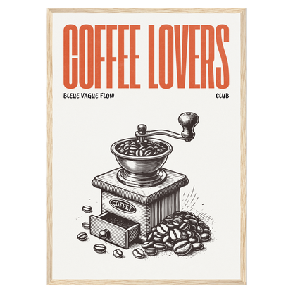 Amateurs De Café - Moulin À Café Bleue Vague Flow