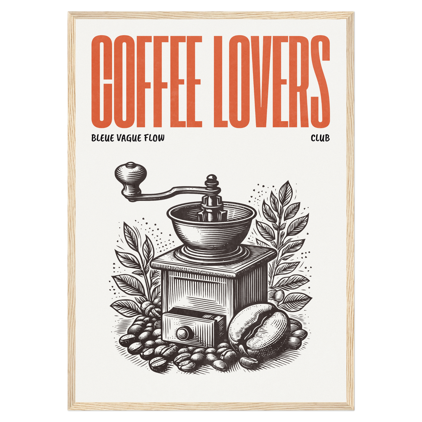 Amateurs De Café - Moulin À Grains Bleue Vague Flow