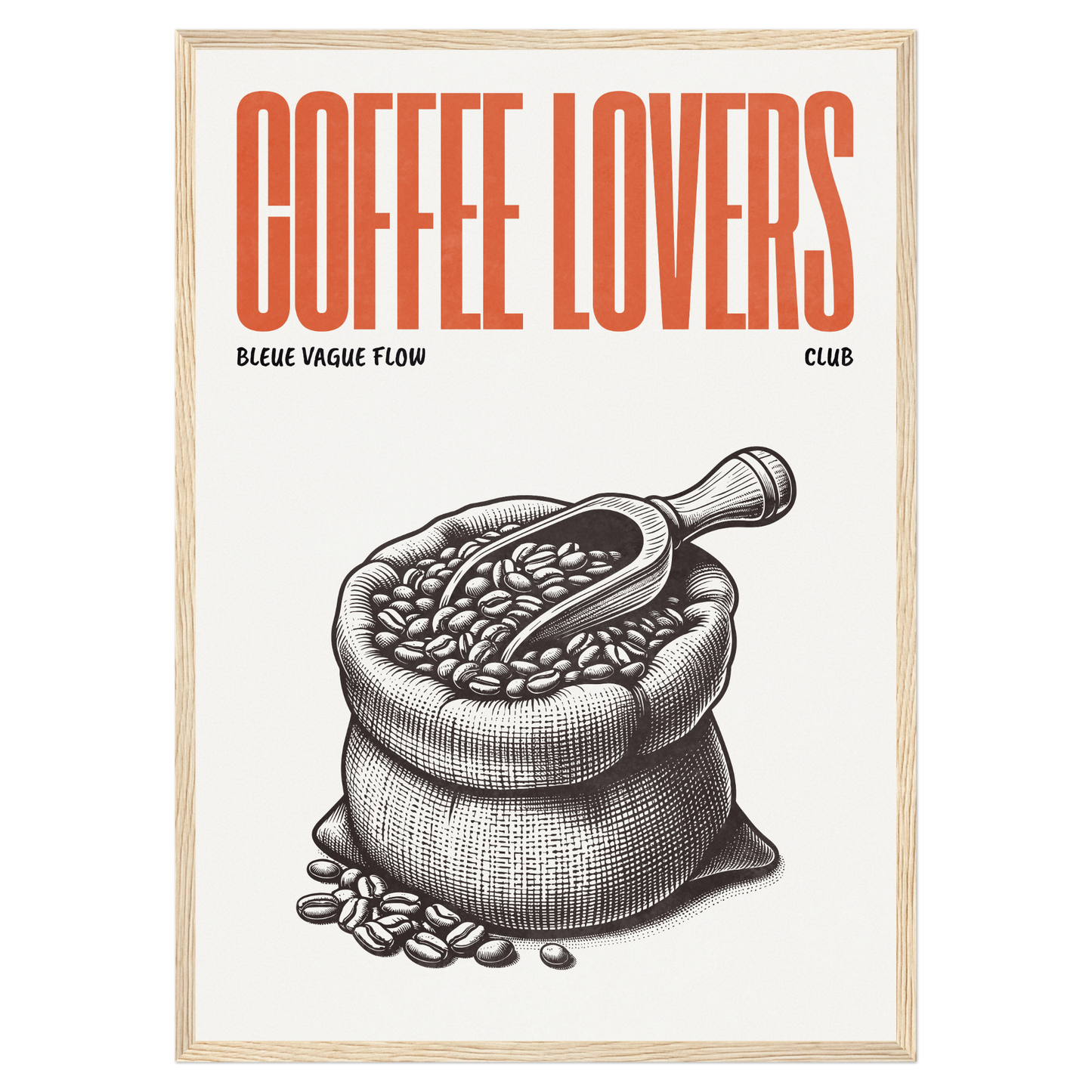 Amateurs De Café - Grain De Café Bleue Vague Flow