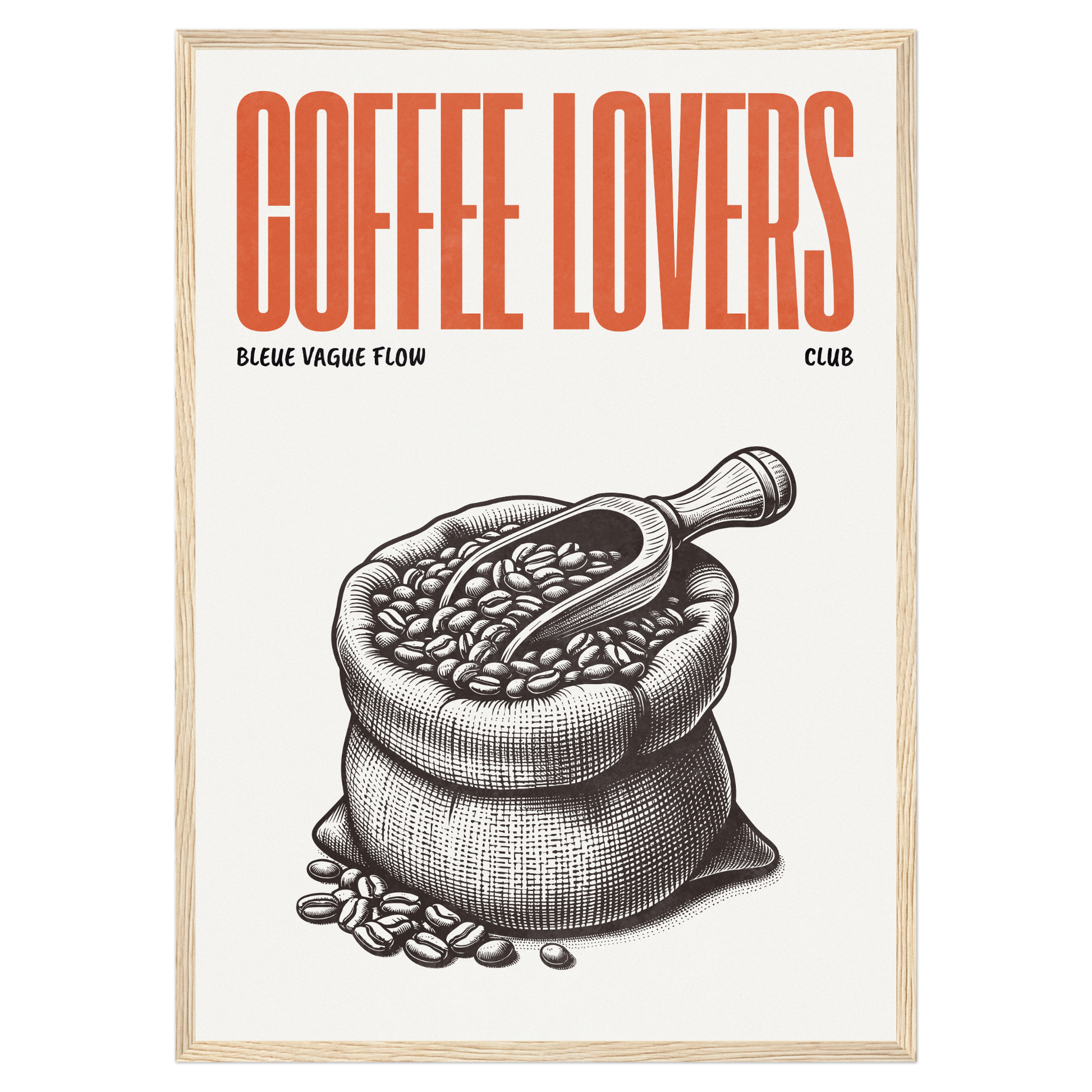 Amateurs De Café - Grain De Café Bleue Vague Flow