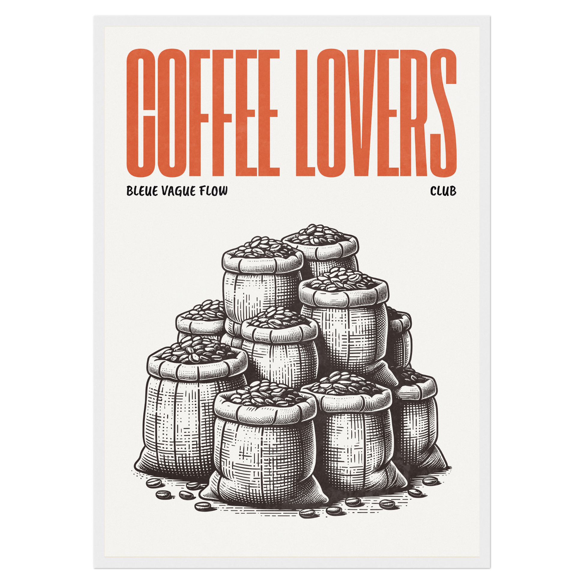 Amateurs De Café - Stock De Café Bleue Vague Flow