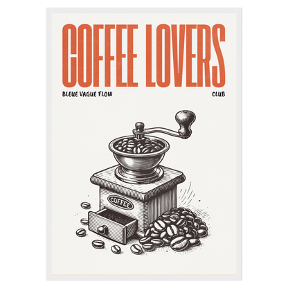 Amateurs De Café - Moulin À Café Bleue Vague Flow