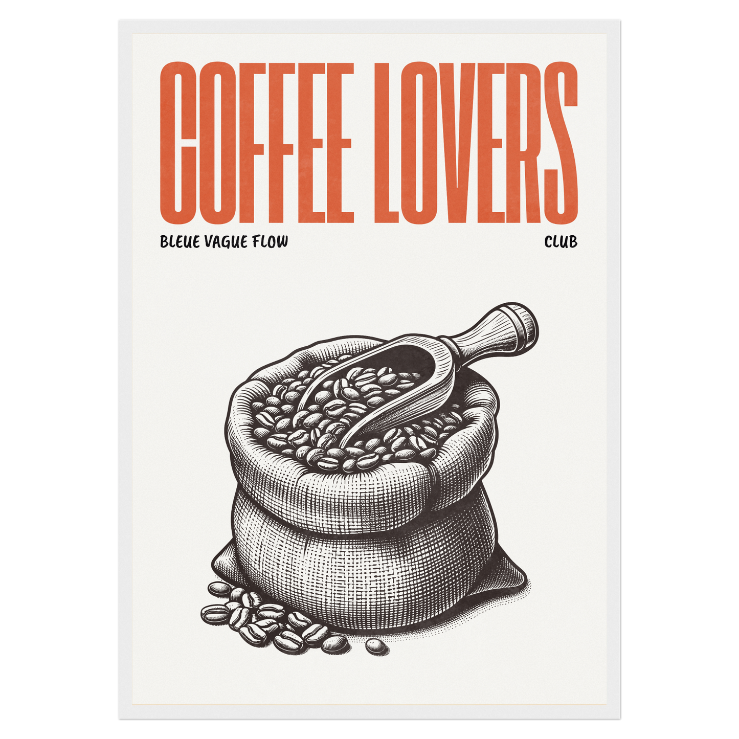 Amateurs De Café - Grain De Café Bleue Vague Flow