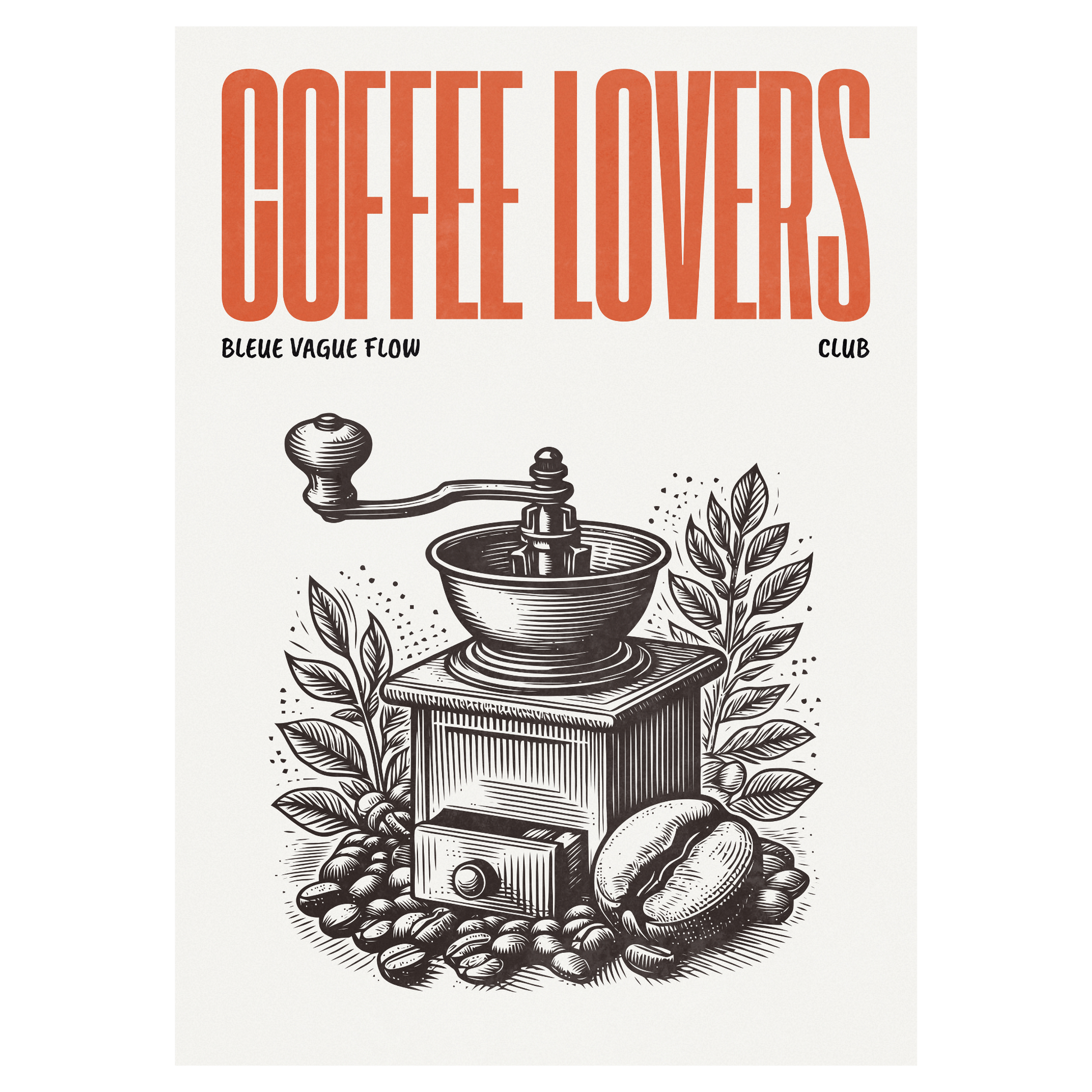 Amateurs De Café - Moulin À Grains Bleue Vague Flow
