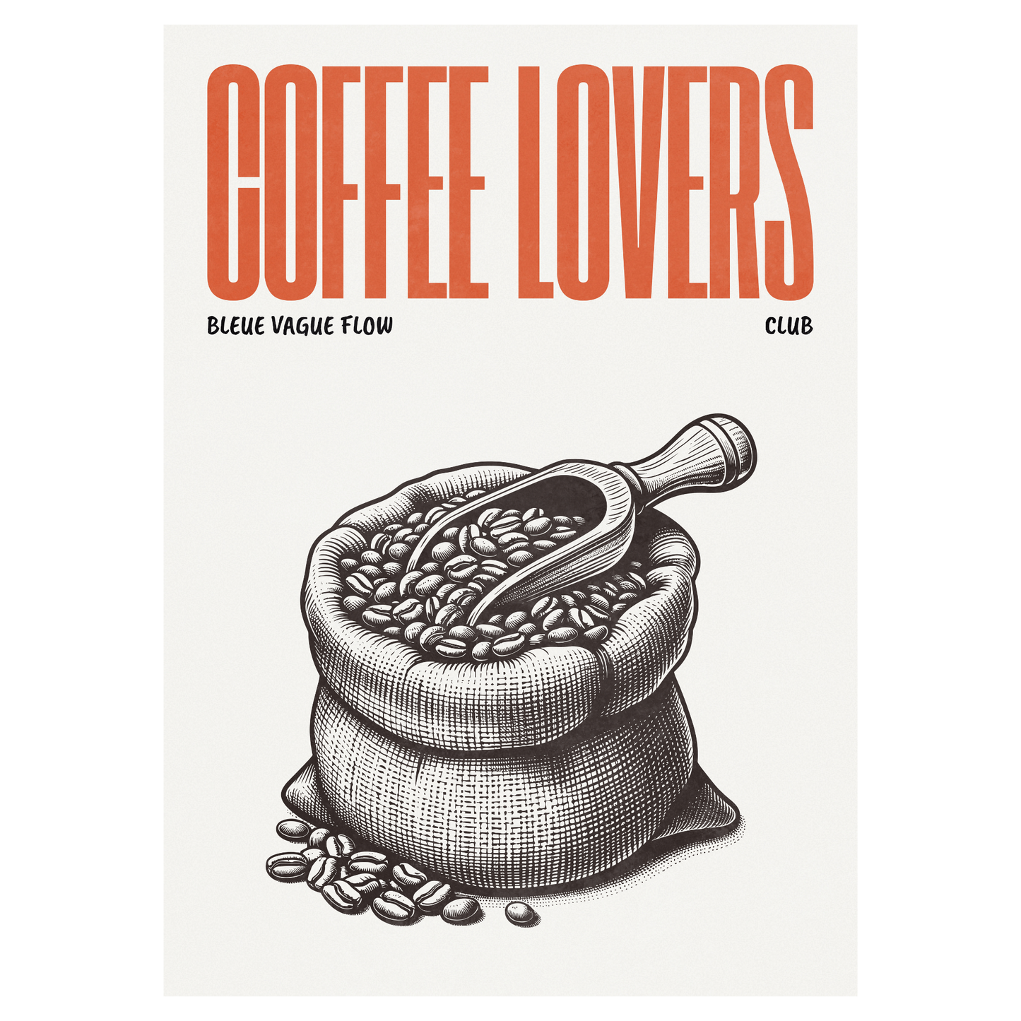 Amateurs De Café - Grain De Café Bleue Vague Flow