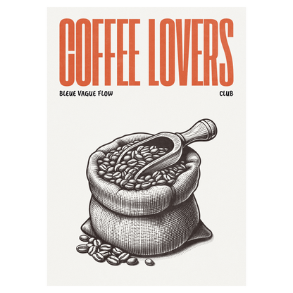 Amateurs De Café - Grain De Café Bleue Vague Flow