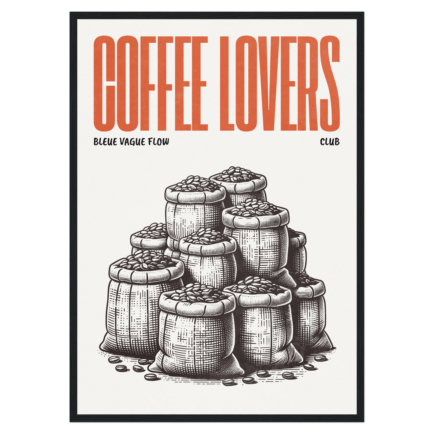 Amateurs De Café - Stock De Café Bleue Vague Flow