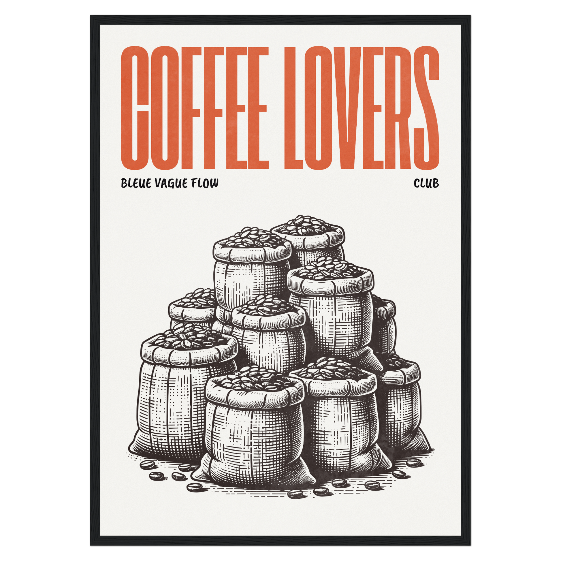 Amateurs De Café - Stock De Café Bleue Vague Flow