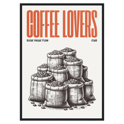 Amateurs De Café - Stock De Café Bleue Vague Flow