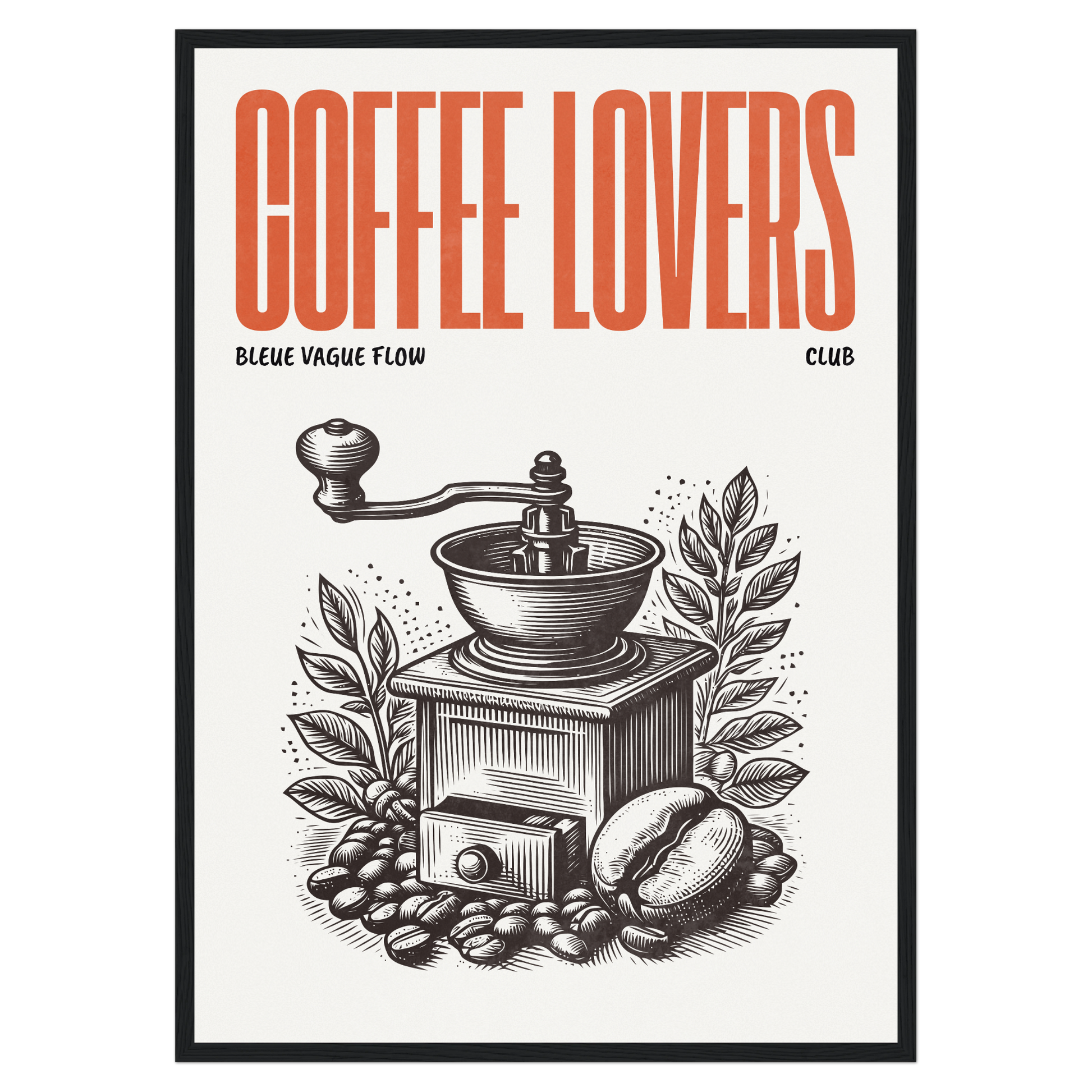 Amateurs De Café - Moulin À Grains Bleue Vague Flow