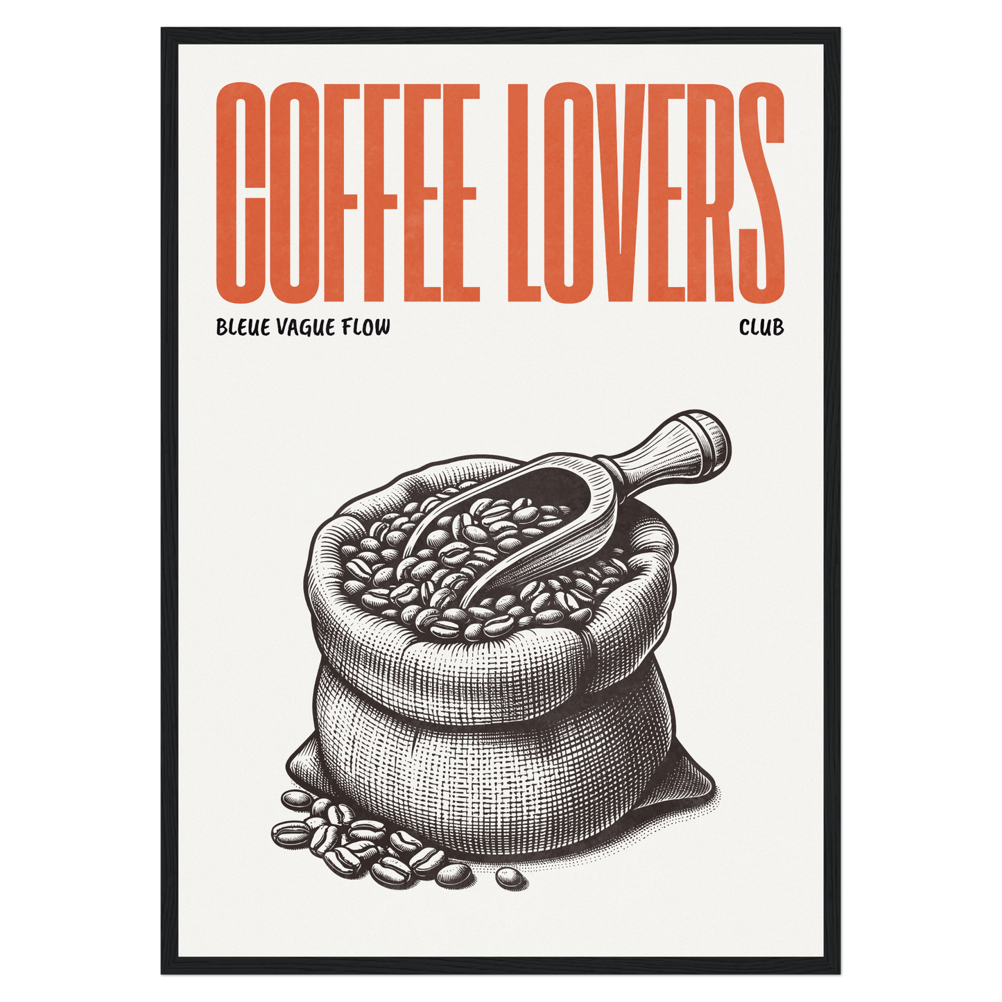 Amateurs De Café - Grain De Café Bleue Vague Flow