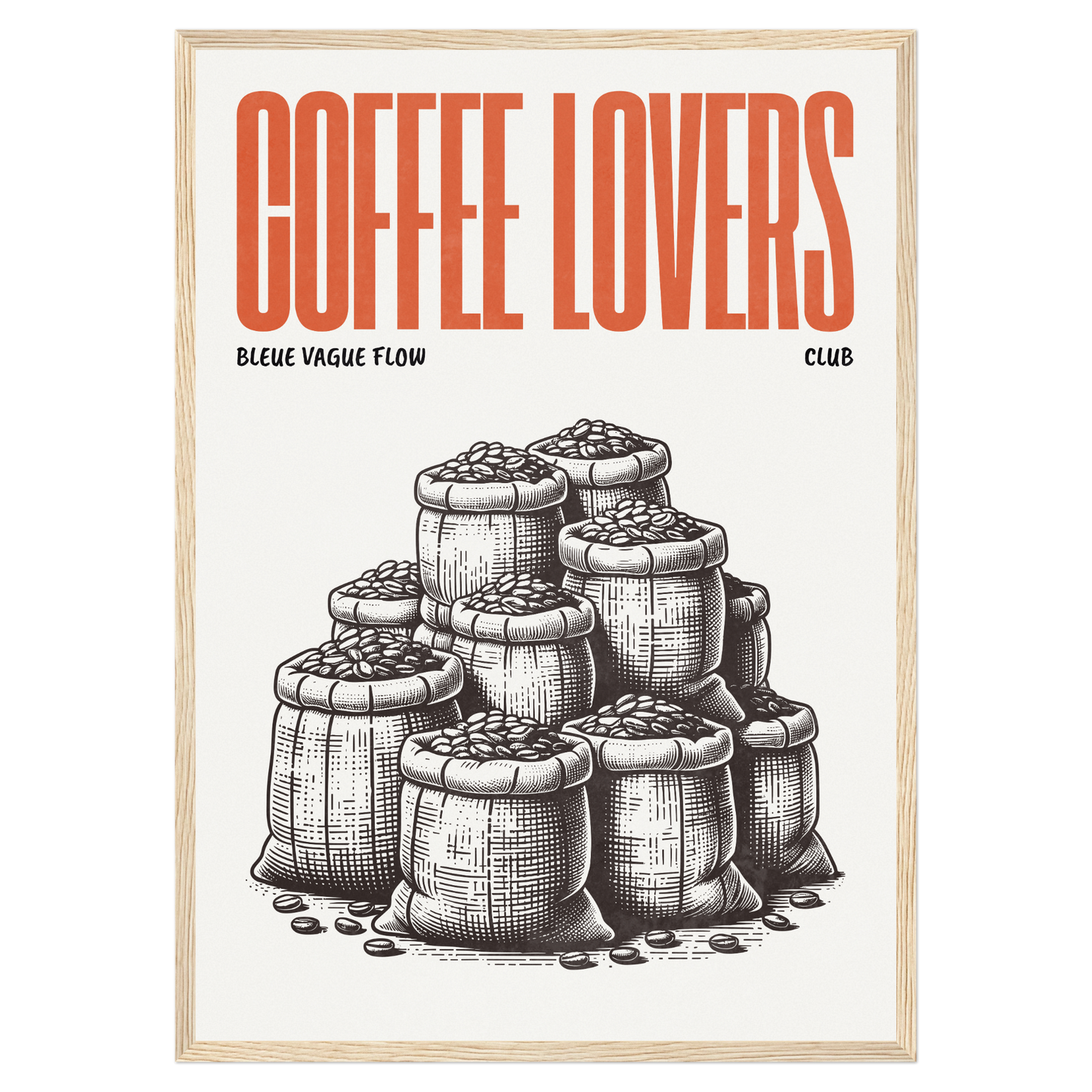 Amateurs De Café - Stock De Café Bleue Vague Flow