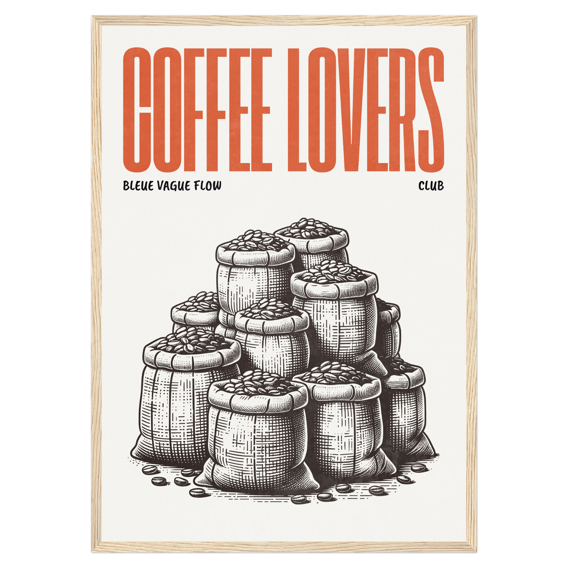 Amateurs De Café - Stock De Café Bleue Vague Flow
