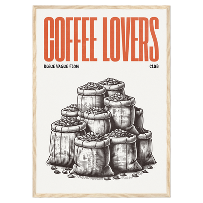 Amateurs De Café - Stock De Café Bleue Vague Flow