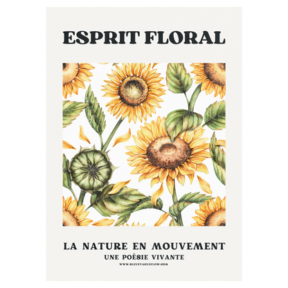 Esprit Floral - Réveil Bleue Vague Flow