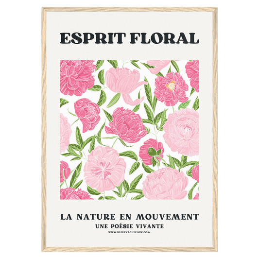 Esprit Floral - Pétale Bleue Vague Flow