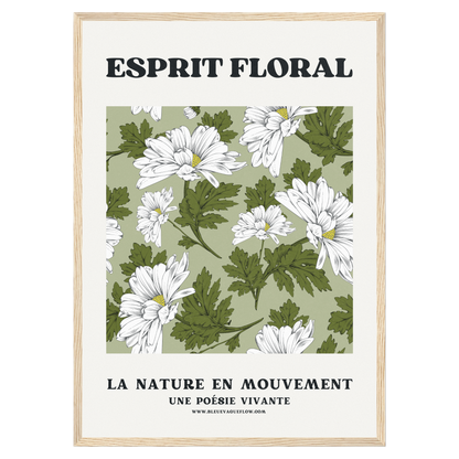 Esprit Floral - Sérénité Bleue Vague Flow