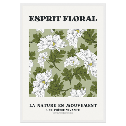 Esprit Floral - Sérénité Bleue Vague Flow