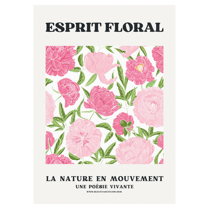 Esprit Floral - Pétale Bleue Vague Flow