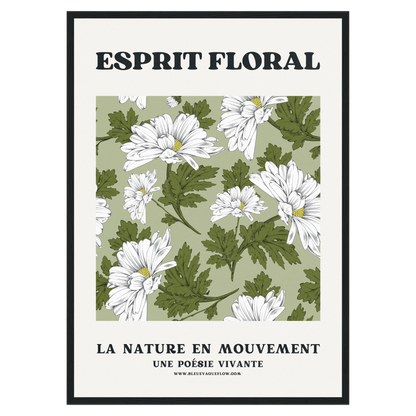 Esprit Floral - Sérénité Bleue Vague Flow
