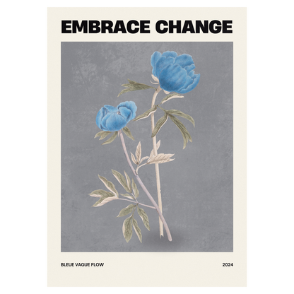 Floral Spirit - Embrace Change Bleue Vague Flow