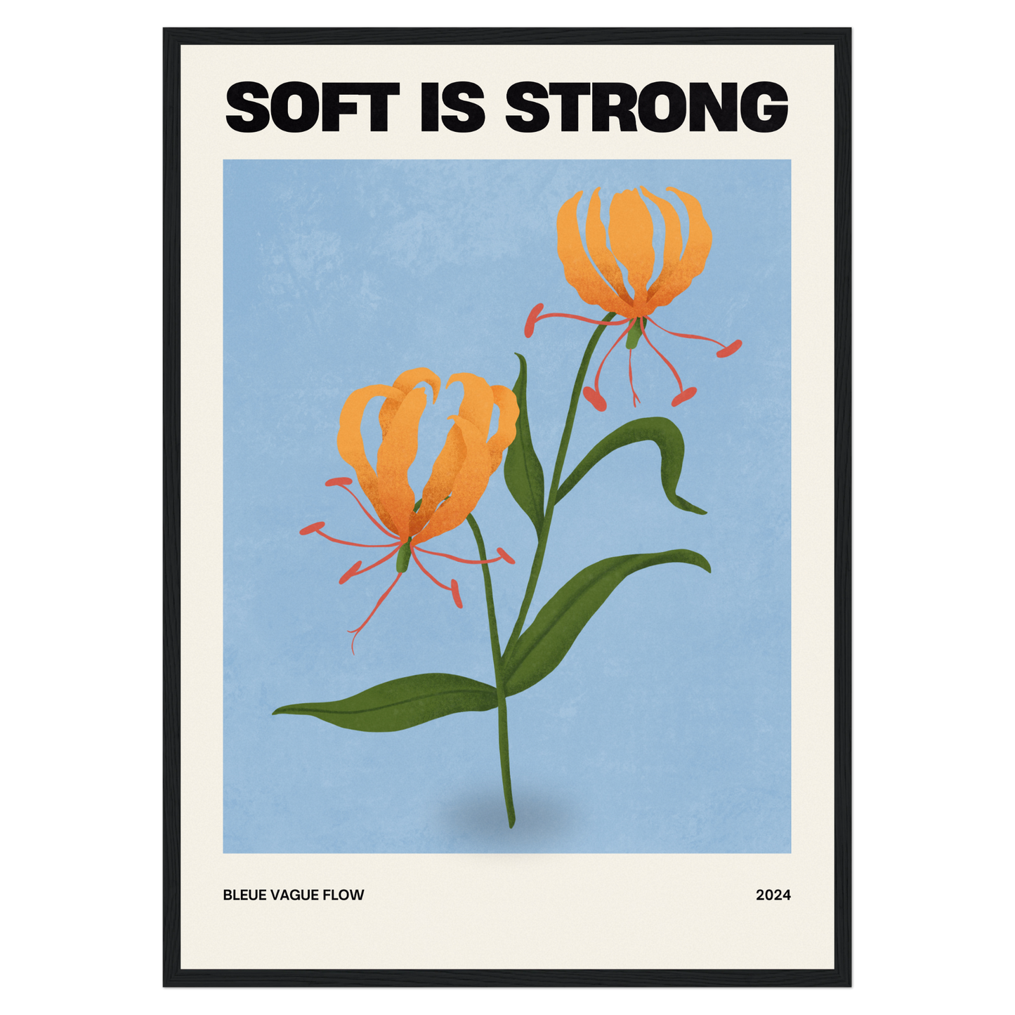 Floral Spirit - Soft Is Strong Bleue Vague Flow
