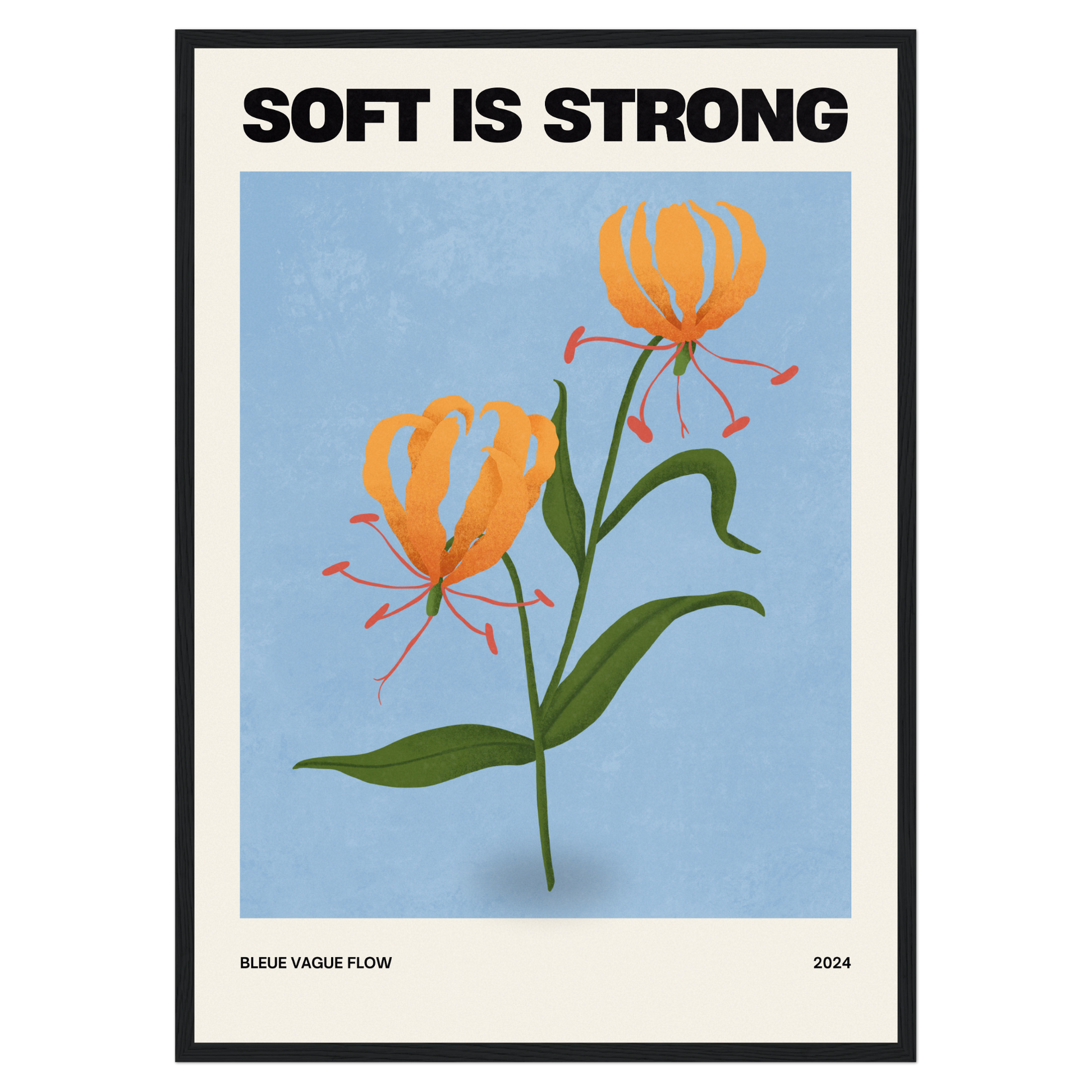 Floral Spirit - Soft Is Strong Bleue Vague Flow