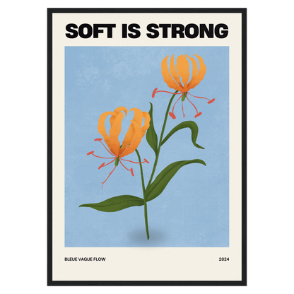 Floral Spirit - Soft Is Strong Bleue Vague Flow