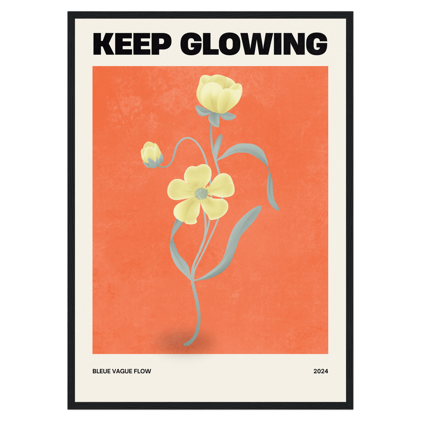 Floral Spirit - Keep Glowing Bleue Vague Flow