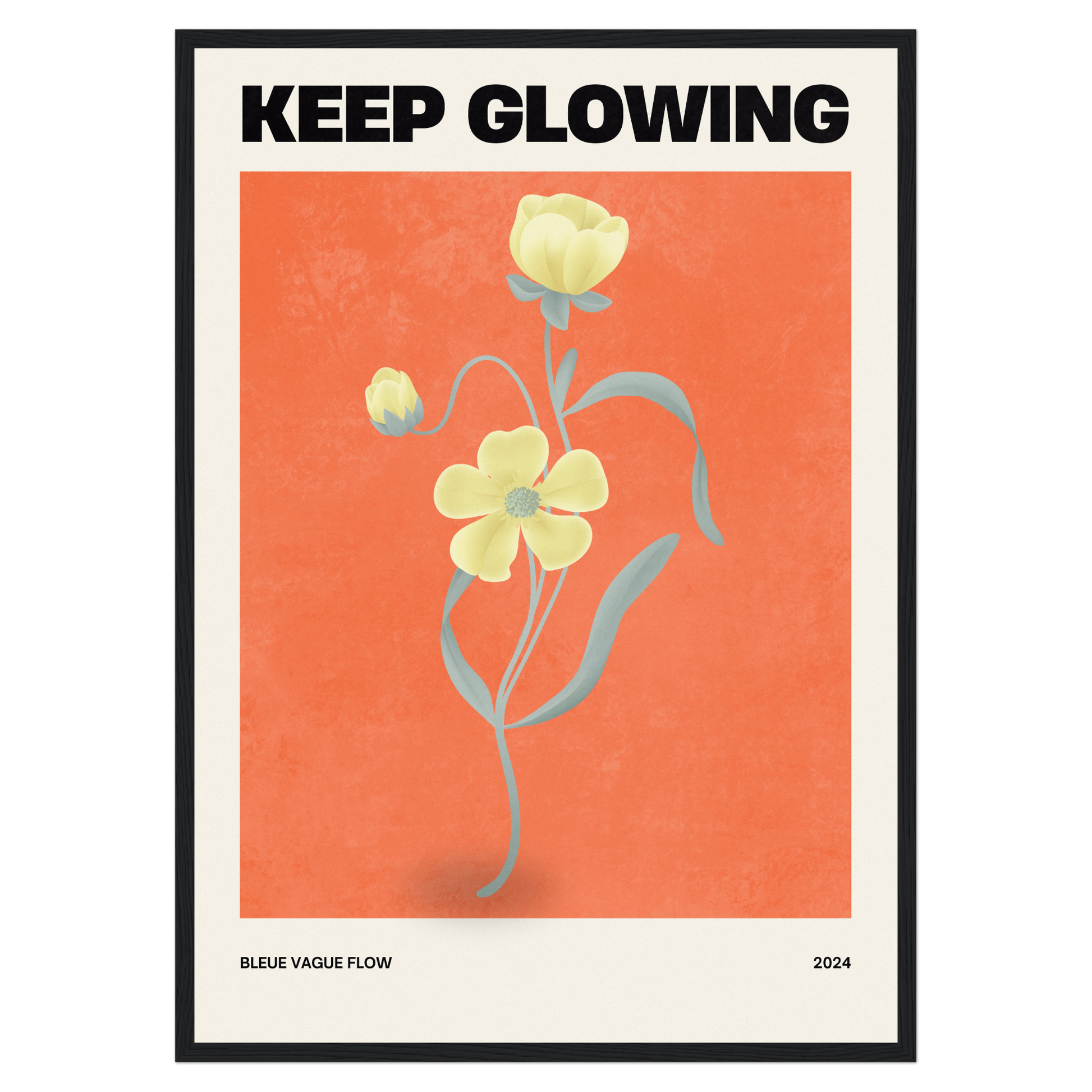 Floral Spirit - Keep Glowing Bleue Vague Flow