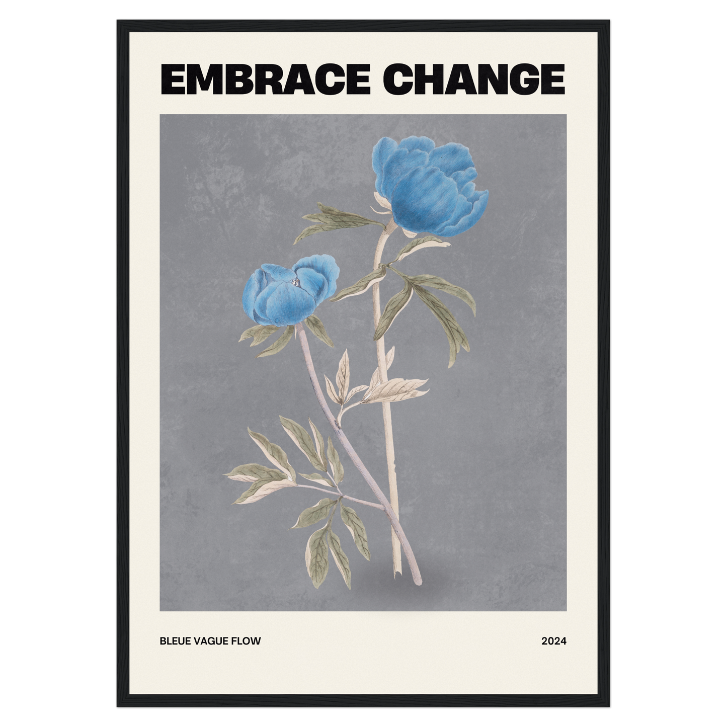 Floral Spirit - Embrace Change Bleue Vague Flow