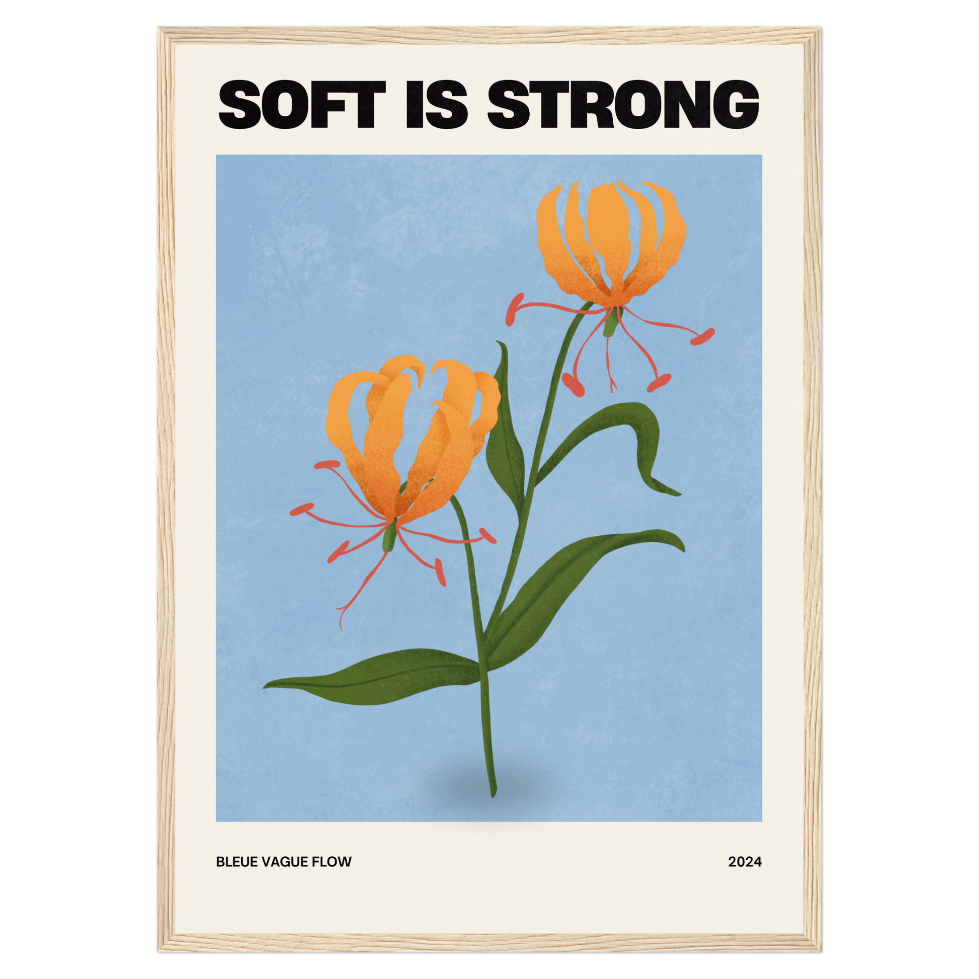 Floral Spirit - Soft Is Strong Bleue Vague Flow