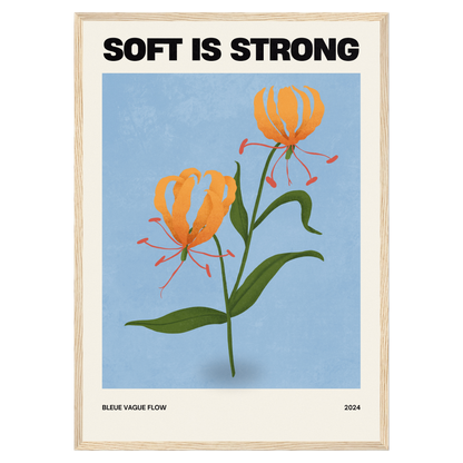 Floral Spirit - Soft Is Strong Bleue Vague Flow