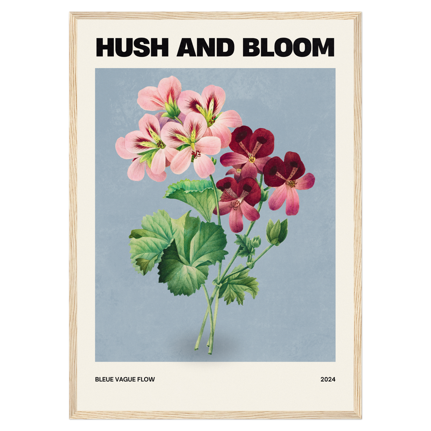 Floral Spirit - Hush & Bloom Bleue Vague Flow