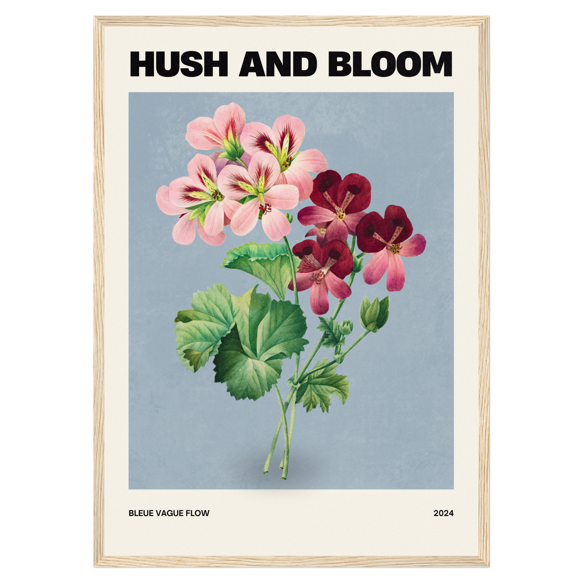 Floral Spirit - Hush & Bloom Bleue Vague Flow