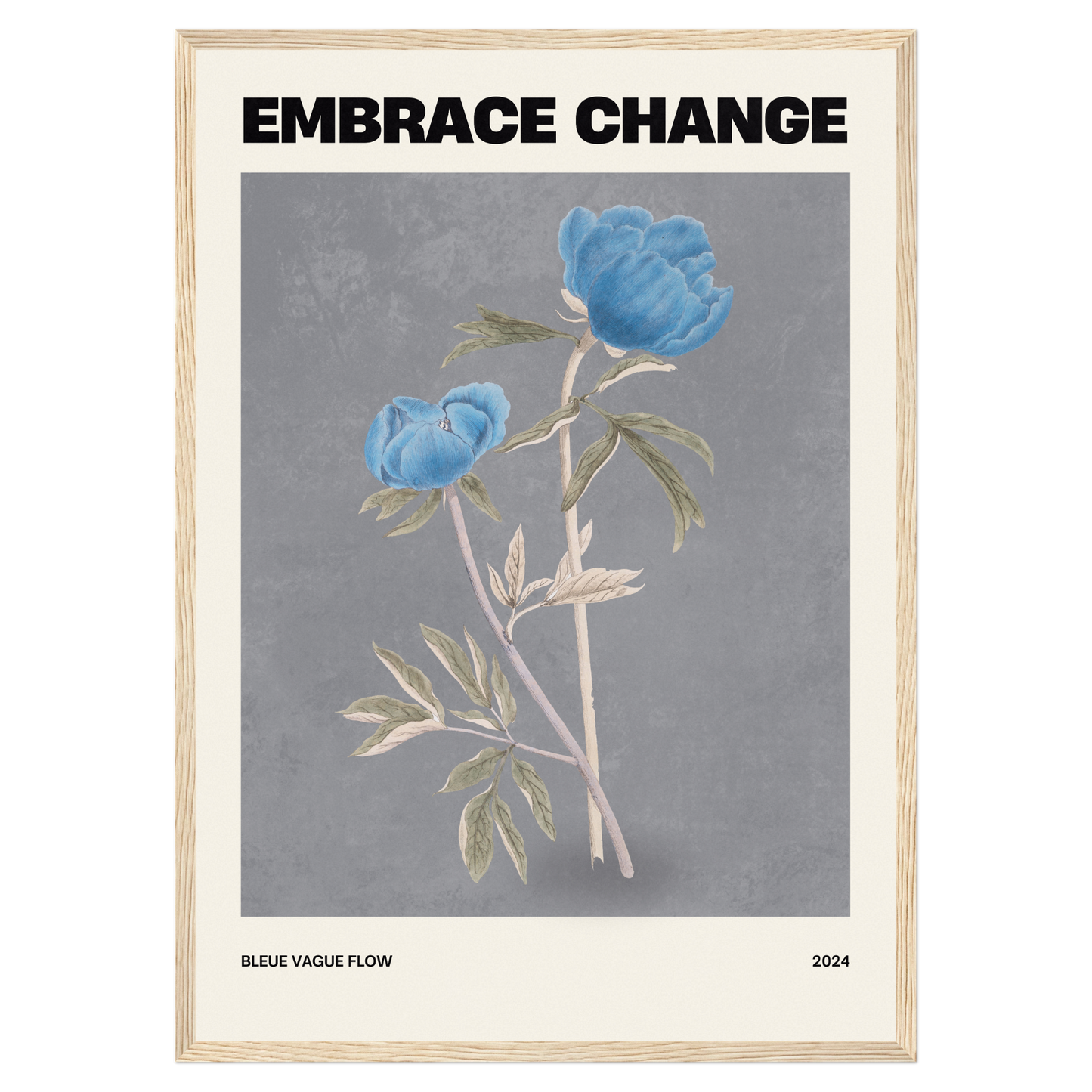 Floral Spirit - Embrace Change Bleue Vague Flow