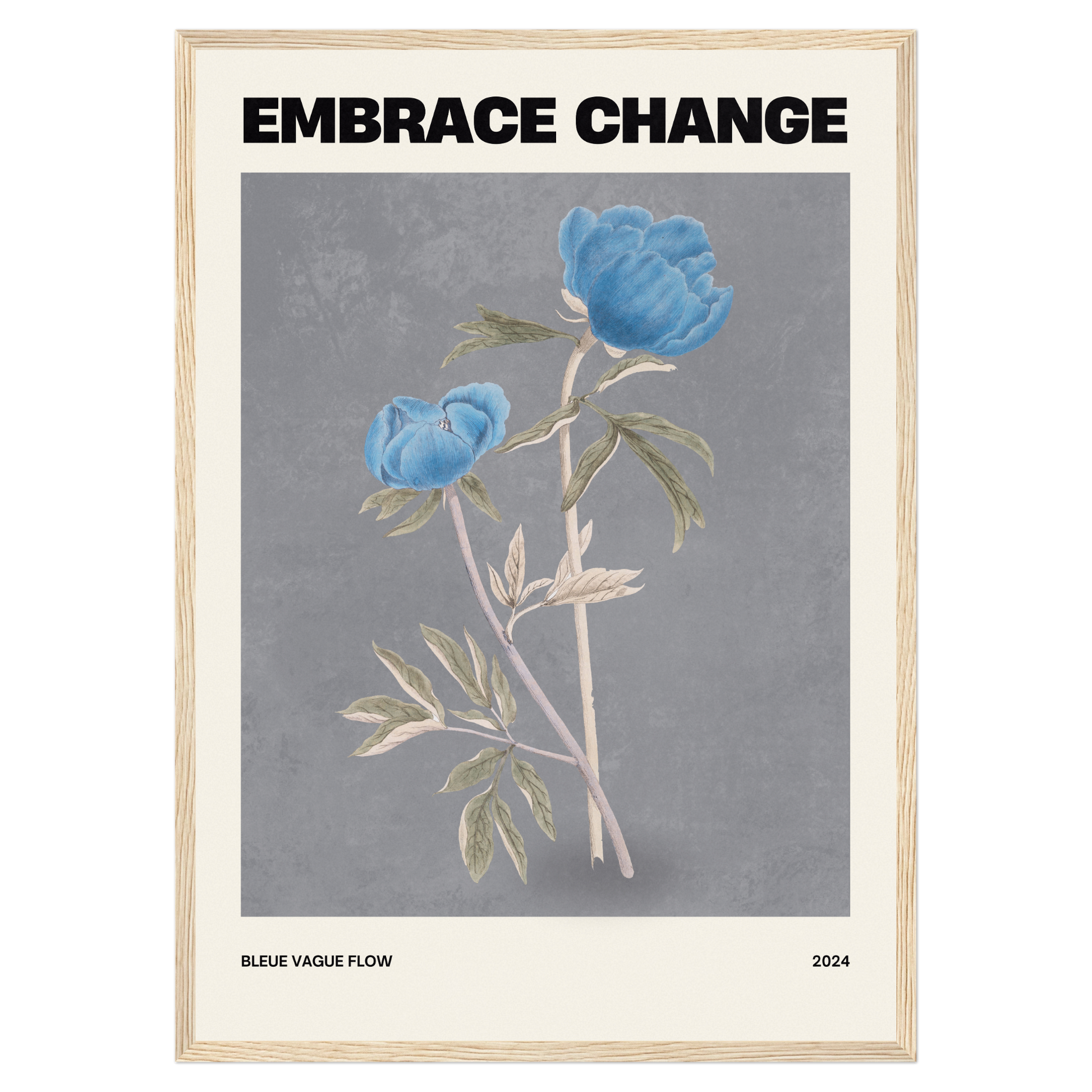 Floral Spirit - Embrace Change Bleue Vague Flow