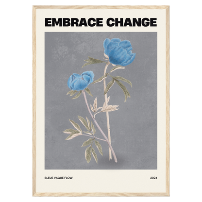 Floral Spirit - Embrace Change Bleue Vague Flow
