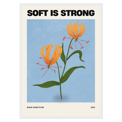 Floral Spirit - Soft Is Strong Bleue Vague Flow