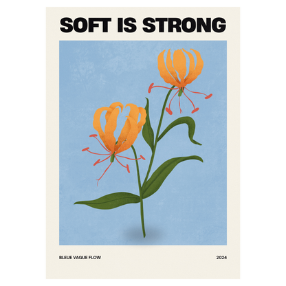 Floral Spirit - Soft Is Strong Bleue Vague Flow