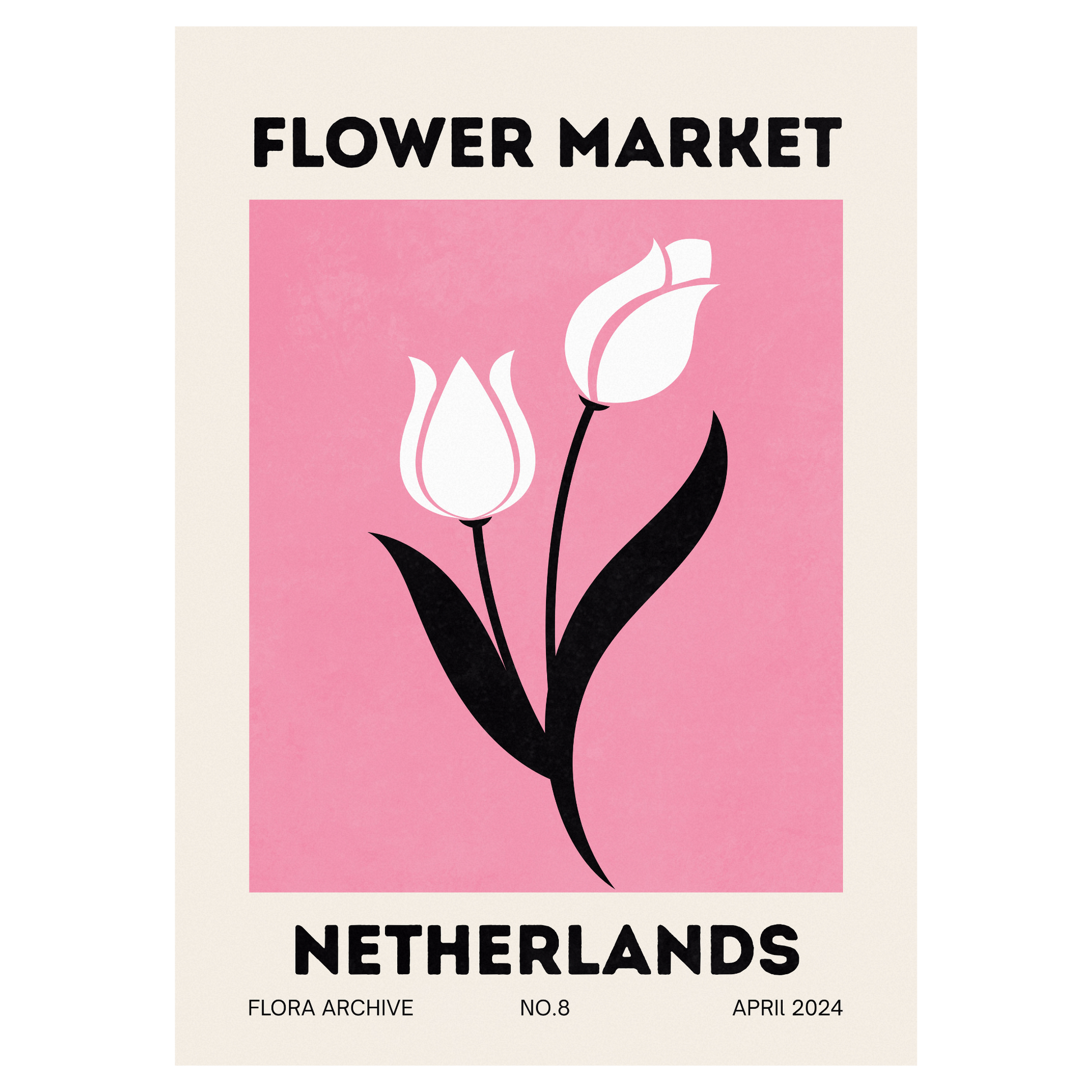Flower Market - Netherlands Bleue Vague Flow