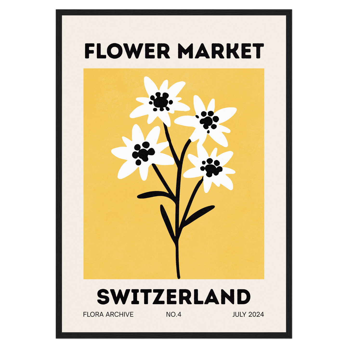 Flower Market - Switzerland Bleue Vague Flow