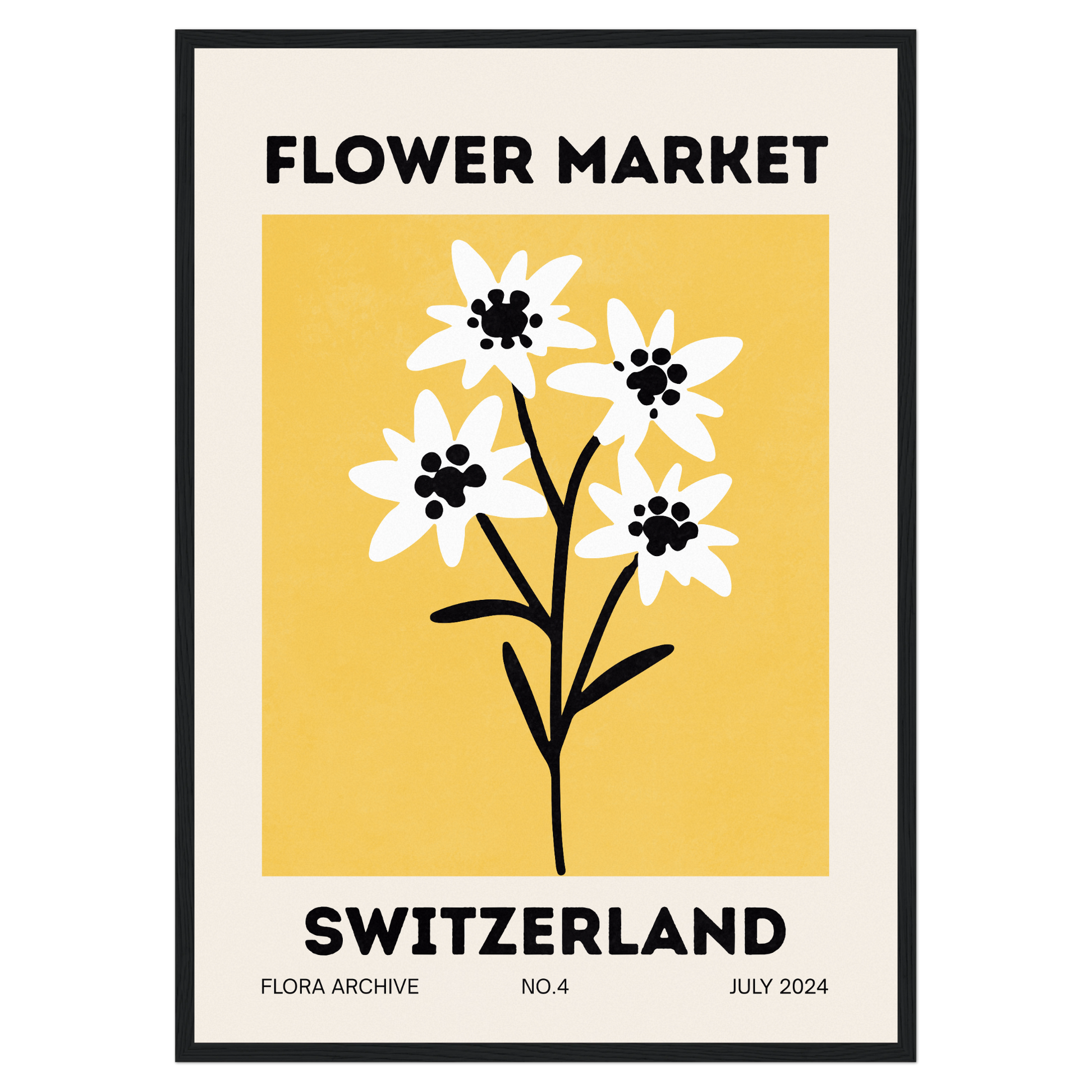 Flower Market - Switzerland Bleue Vague Flow