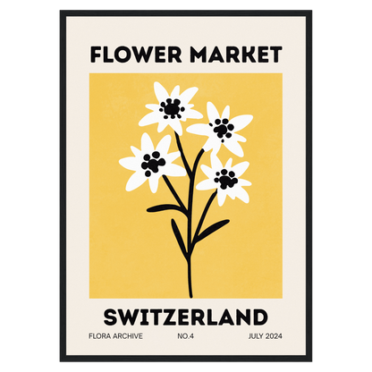 Flower Market - Switzerland Bleue Vague Flow