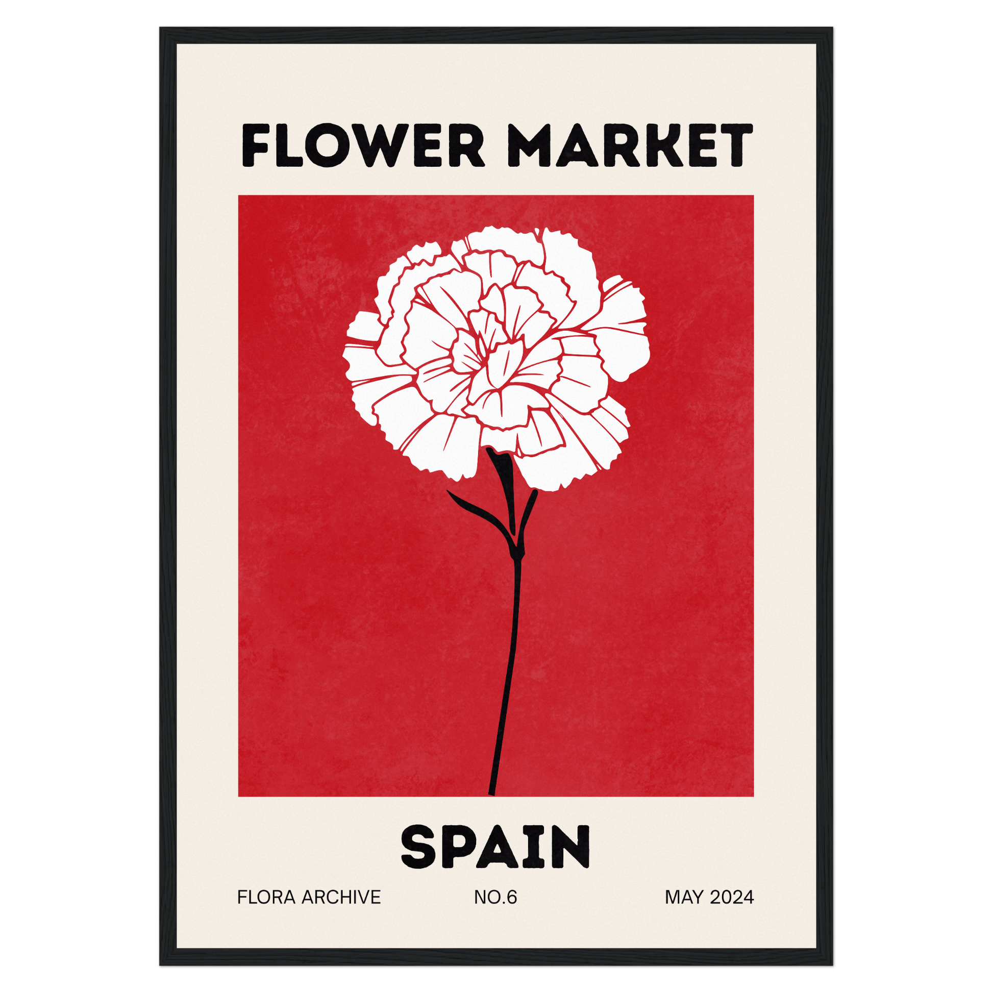 Flower Market - Spain Bleue Vague Flow
