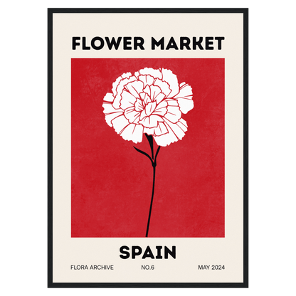 Flower Market - Spain Bleue Vague Flow
