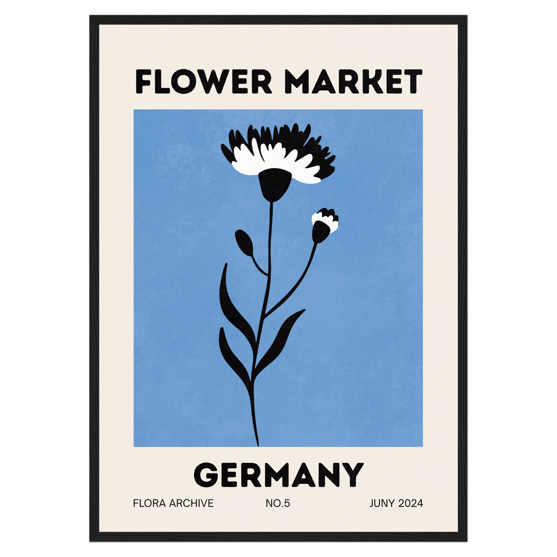 Flower Market - Germany Bleue Vague Flow