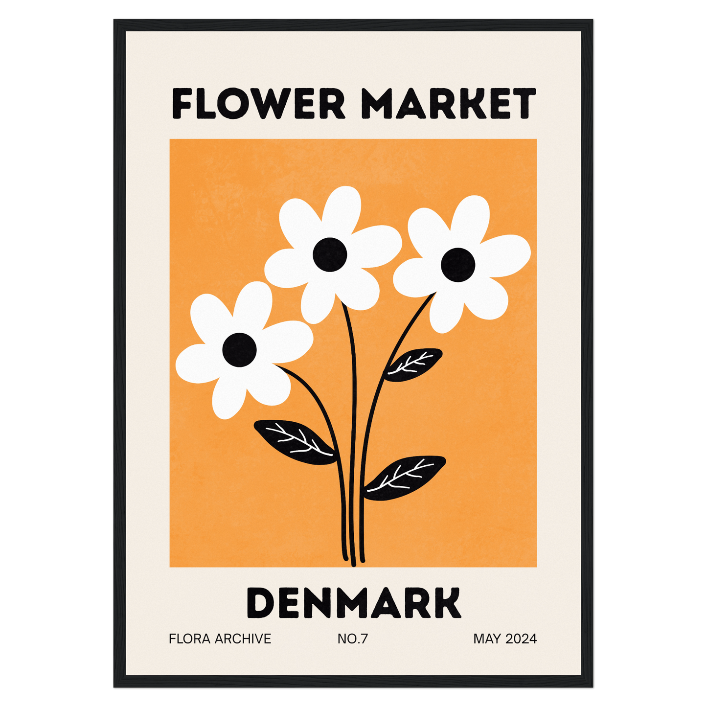 Flower Market - Denmark Bleue Vague Flow