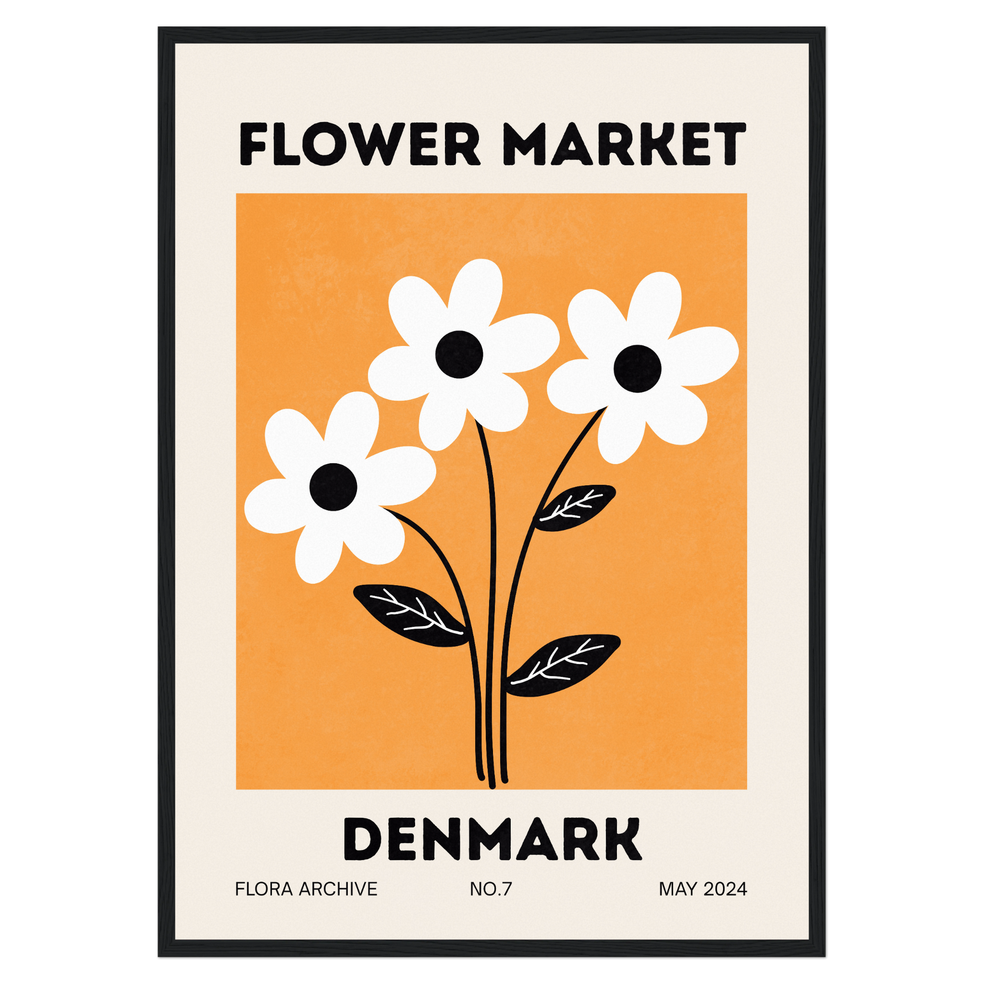 Flower Market - Denmark Bleue Vague Flow
