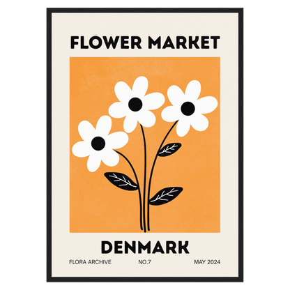 Flower Market - Denmark Bleue Vague Flow